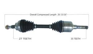 Aluminium-C.V. Gelenk CV6z3b436ap Vorderachse Links für Ford Escape 2013 2017